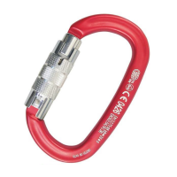 KONG Карабин альпинистский Ovalone Alu All Anod с муфтой TWIST LOCK для ездового спорта купить с доставкой по России