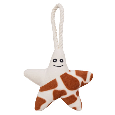 Звездочка с канатом и пищалкой 26 см, Mr.Kranch