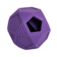 Шар с отверстием для корма с ароматом сливок фиолетовый 8,5 см, VG