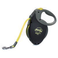 Купить Рулетка для собак Flexi Giant M, до 25 кг, светоотражающая лента 8 м для собак с доставкой по России