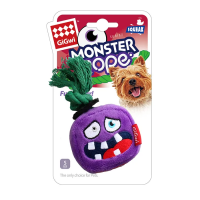 Монстр с пищалкой и веревкой 8 см MONSTER ROPE, GiGwi