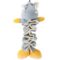 Игрушка Бегемотик с карманами под лакомство 36 см, Mr.Kranch