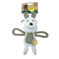 Игрушка Олень Руни с канатом 30 см, M-Pets