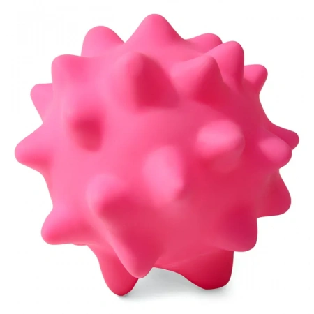 купить Мяч массажный с шипами из винила с пищалкой, 6,5 см Triol