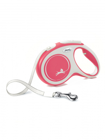 Рулетка для собак Flexi New Comfort M, до 25 кг, лента 5 м