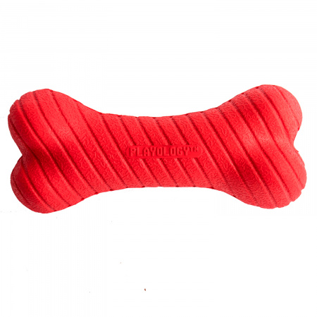 Двухслойная жевательная косточка с ароматом DUAL LAYER BONE, средняя, Playology