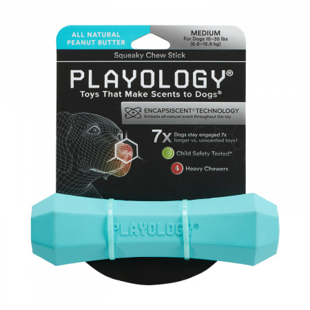 Жевательная палочка с ароматом SQUEAKY CHEW STICK, средняя, Playology