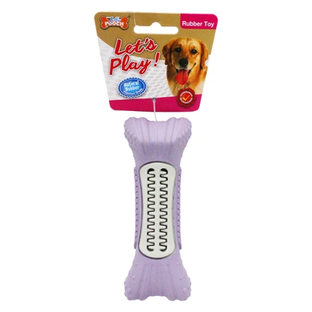 купить Косточка резиновая с ароматом мяты сиреневая 14 см, Jolly Pooch