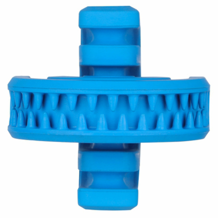 купить Головоломка дентальная 8*8,5 см синяя с ароматом курицы, Mr.Kranch