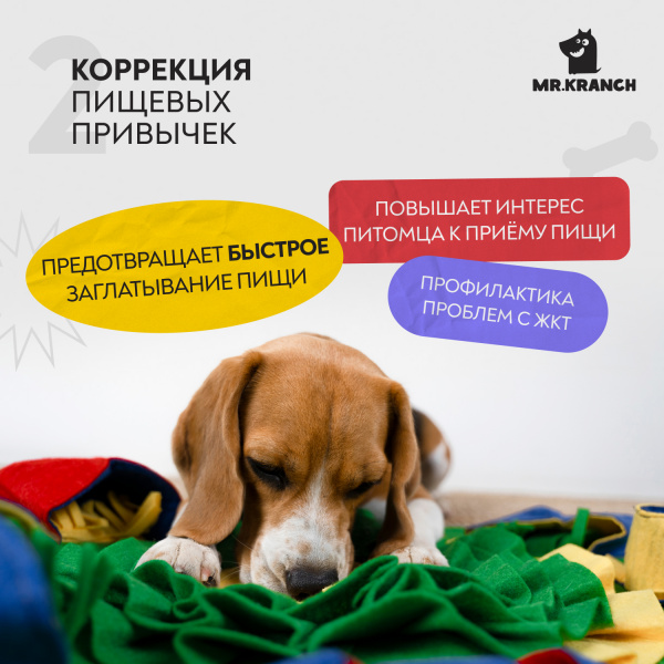 Нюхательный коврик Бейсбольный матч, размер 50x70 см, Mr.Kranch