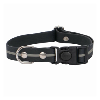 Купить Биотановый ошейник светоотражающий регулируемый, с фастексом, Rich Breed для собак с доставкой по России.