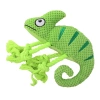 Хамелеон игрушка с канатиками и пищалкой 26 см, Mr.Kranch