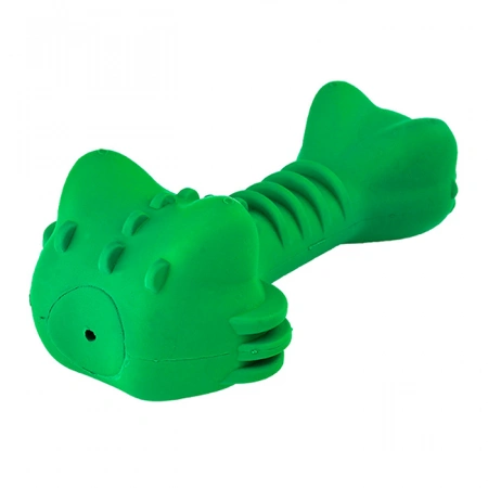 купить Крокодил с пищалкой с ароматом курицы 18 см, Mr.Kranch