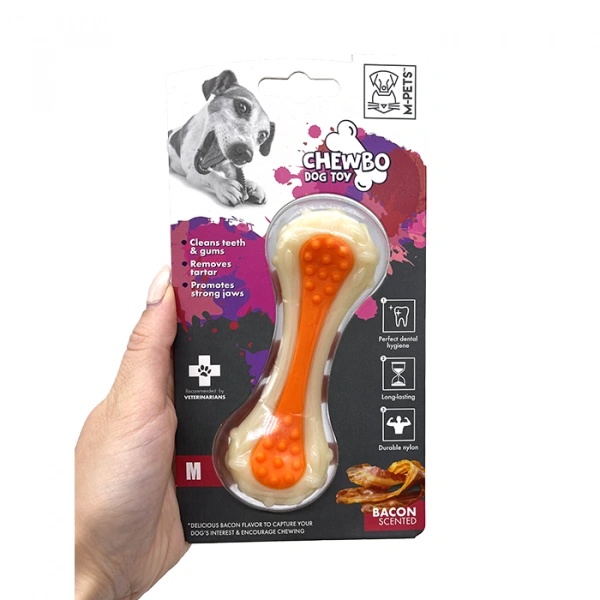 Кость со вкусом бекона, 13 см, M-Pets