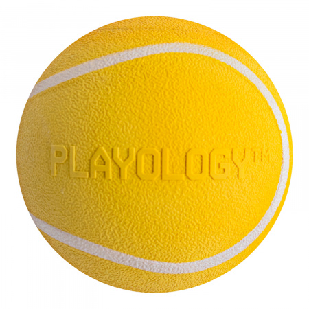 Жевательный мяч с пищалкой и ароматом, SQUEAKY CHEW BALL 8 см, Playology