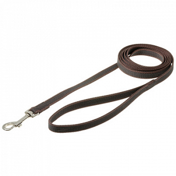 Купить Поводок профессиональный нейлоновый с латексом, 15 мм V.I.Pet для собак с доставкой по России