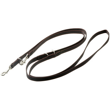 Купить Поводок-перестежка (нейлон с латексом), 15мм*2,6м, V.I.Pet для собак с доставкой по России