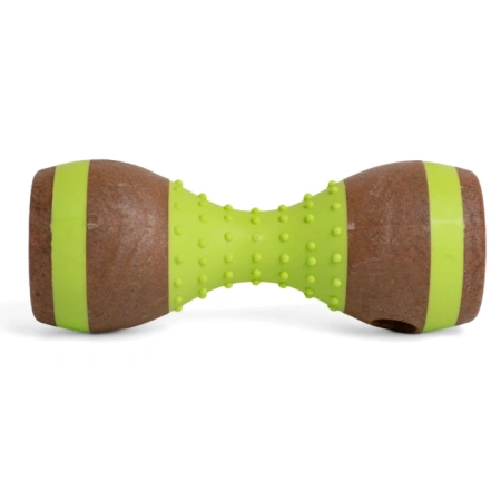 купить Гантеля на древесной основе с отверстием для корма с ароматом курицы 15,2 см, VG