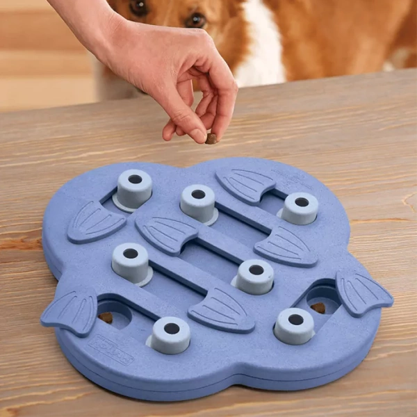 Игра-головоломка для собак Скрывай и сдвигай, 2 (средний) уровень сложности, Nina Ottosson Hide N Slide