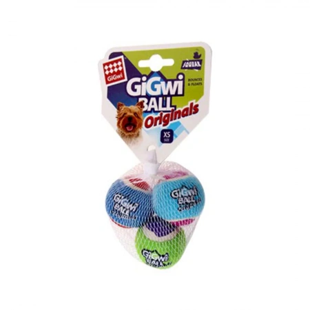 купить Три мяча с пищалкой 4 см BALL Originals, GiGwi