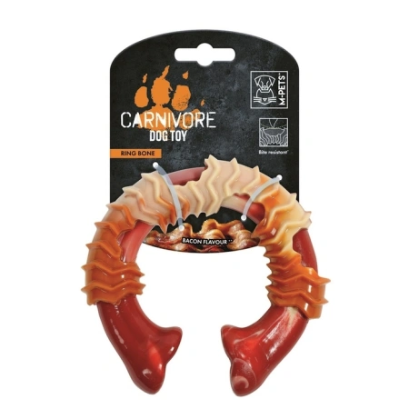 купить Кость круглая Carnivore со вкусом бекона 14 см, M-Pets