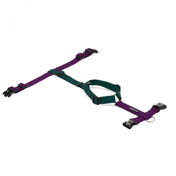 Шлейка прогулочная регулируемая для маленьких собак Mini Purpureus, Sobakin