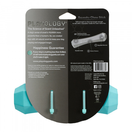 Жевательная палочка с ароматом SQUEAKY CHEW STICK, средняя, Playology