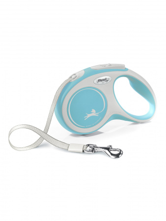 Рулетка для собак Flexi New Comfort S, до 15 кг, лента 5 м