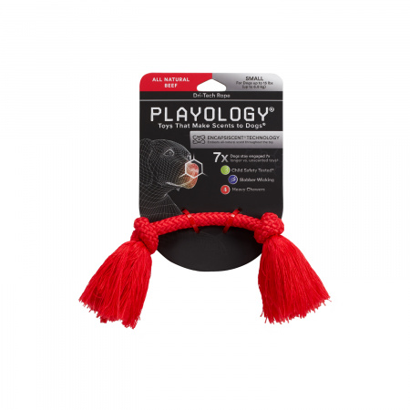 Жевательный канат с ароматом DRI-TECH ROPE, маленький, Playology