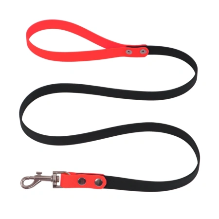 Биотановый поводок с цветной ручкой, 20 мм, Хайстайл, Rich Breed