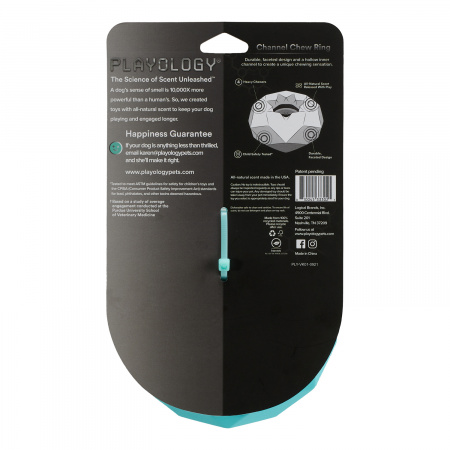 Жевательное кольцо-многогранник с ароматом, CHANNEL CHEW RING, Playology