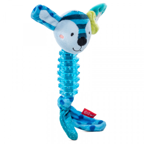 Заяц с пищалкой SUPPA PUPPA 15 см GiGwi