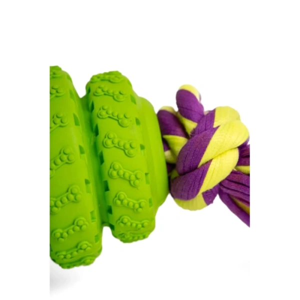 Шины на веревке резиновые с ароматом ванили 27,5 см, Jolly Pooch