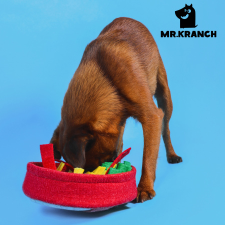 купить Нюхательная игрушка Пицца, размер 18x18 см, Mr.Kranch