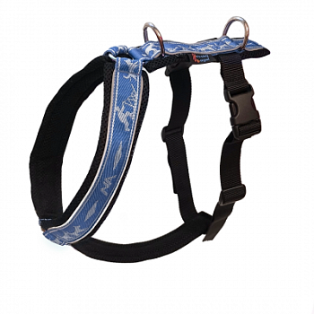 Купить Шлейка универсальная Невский Ангел с 2 фастексами (подкладка сеточка) со светоотражением для собак с доставкой по России