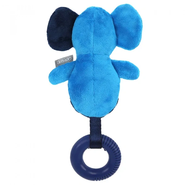Игрушка для щенков JOYSER Puppy Слоник с резиновым кольцом и пищалкой