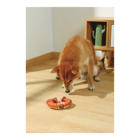 купить Кость круглая Carnivore со вкусом бекона 14 см, M-Pets