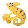 Хамелеон игрушка с канатиками и пищалкой 26 см, Mr.Kranch