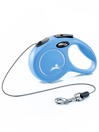 Рулетка для собак Flexi New Classic XS, до 8 кг, трос 3 м