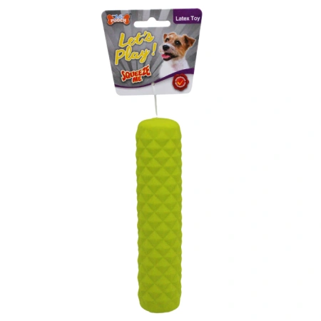 купить Палка латексная с хрустом и пищалкой зеленая 17 см, Jolly Pooch