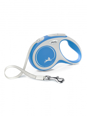 Рулетка для собак Flexi New Comfort S, до 15 кг, лента 5 м