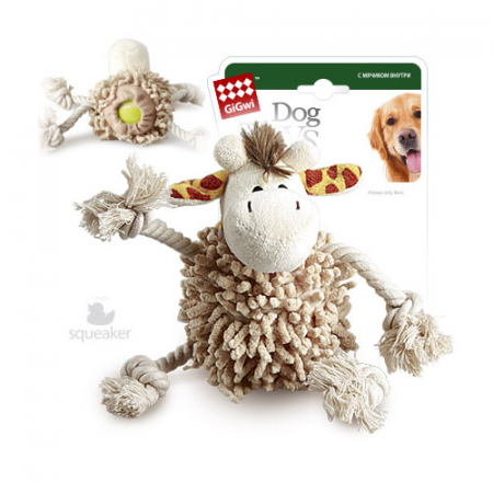 купить Жираф с теннисным мячом 20 см CATCH & FETCH GiGwi