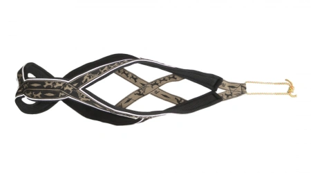 Шлейка ездовая классическая Невский Ангел (подкладка сеточка) со светоотражением