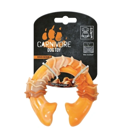 купить Кость круглая Carnivore со вкусом бекона 10,8 см, M-Pets